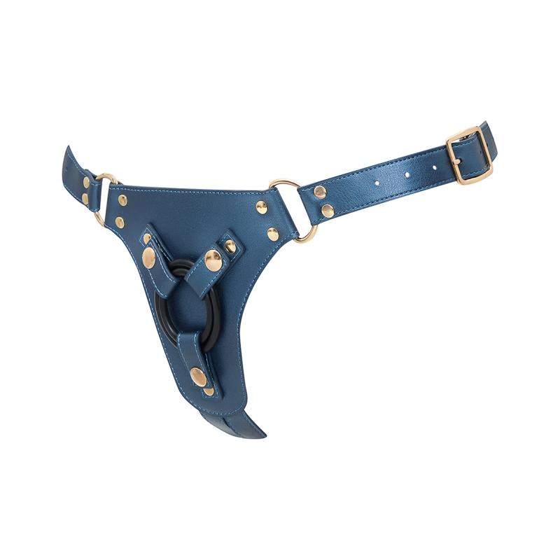 Strap-On-Me - Generous Harness Blue