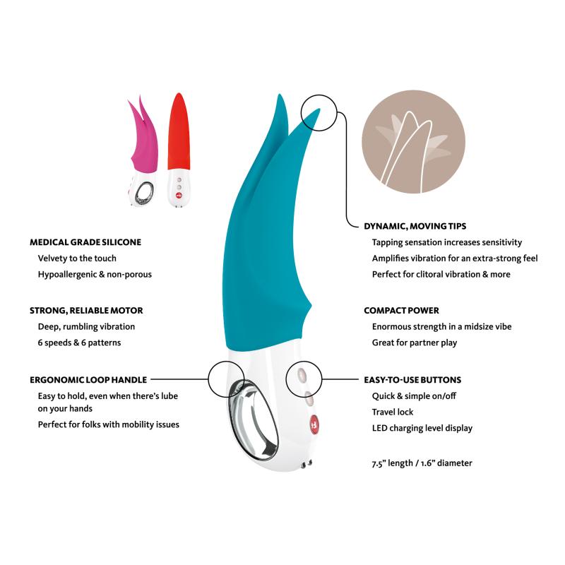 Fun Factory - Volta G5 Clitoral Vibrator Petrol 3