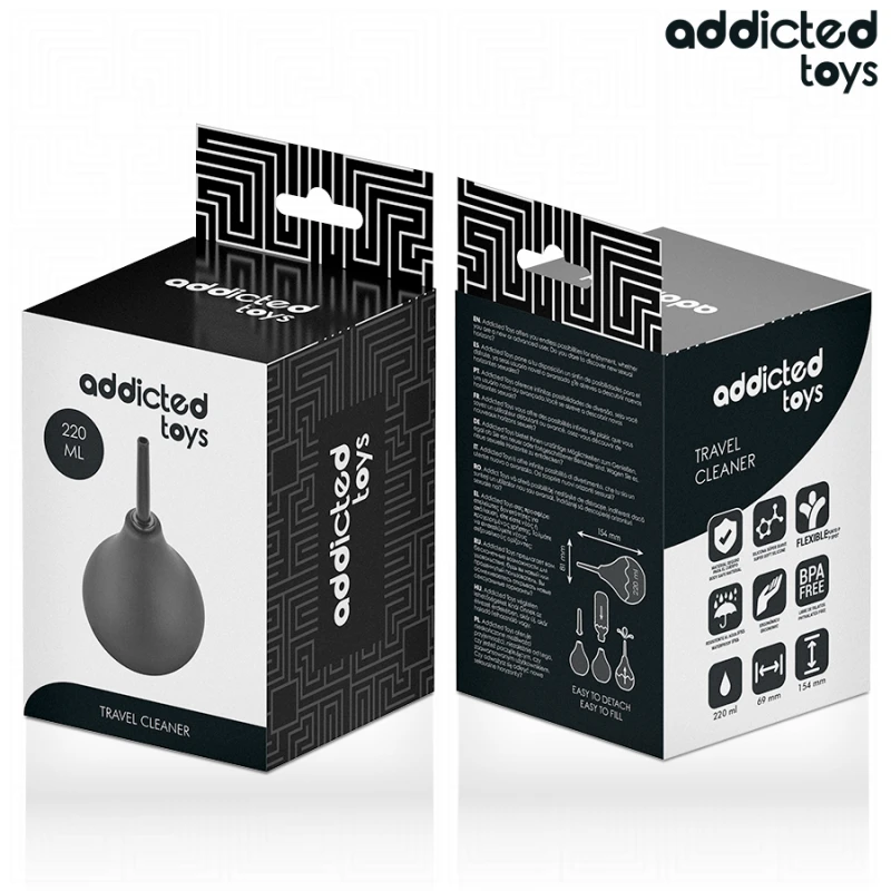 Addicted toys - travel anal cleaner size l 220 ml 6