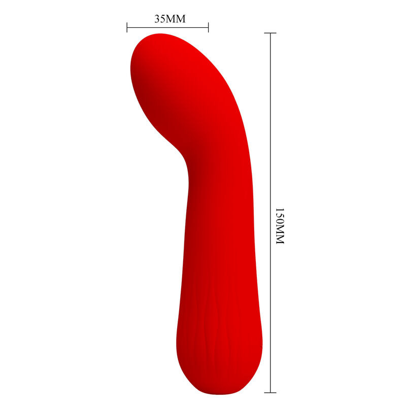 Pretty love - faun rechargeable vibrator red 4