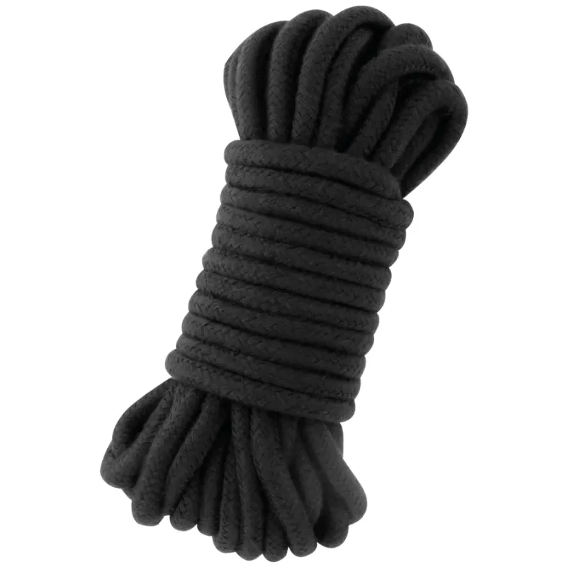 Darkness Kinbaku Cotton Rope Black  10m - Lano