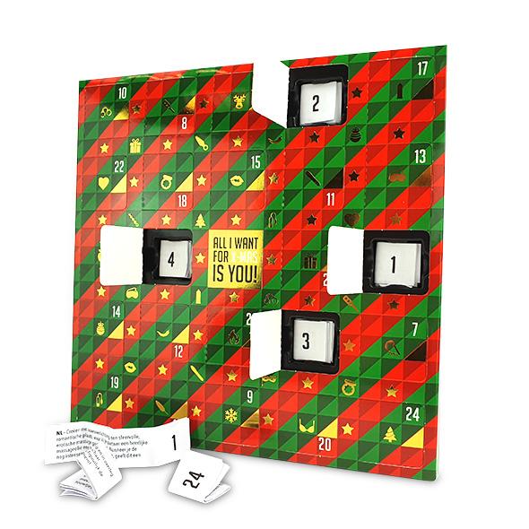 Tease & Please - Erotic Advent Calendar (Nl-De-En-Fr-Es-It-Pl-Ru-Se-No)