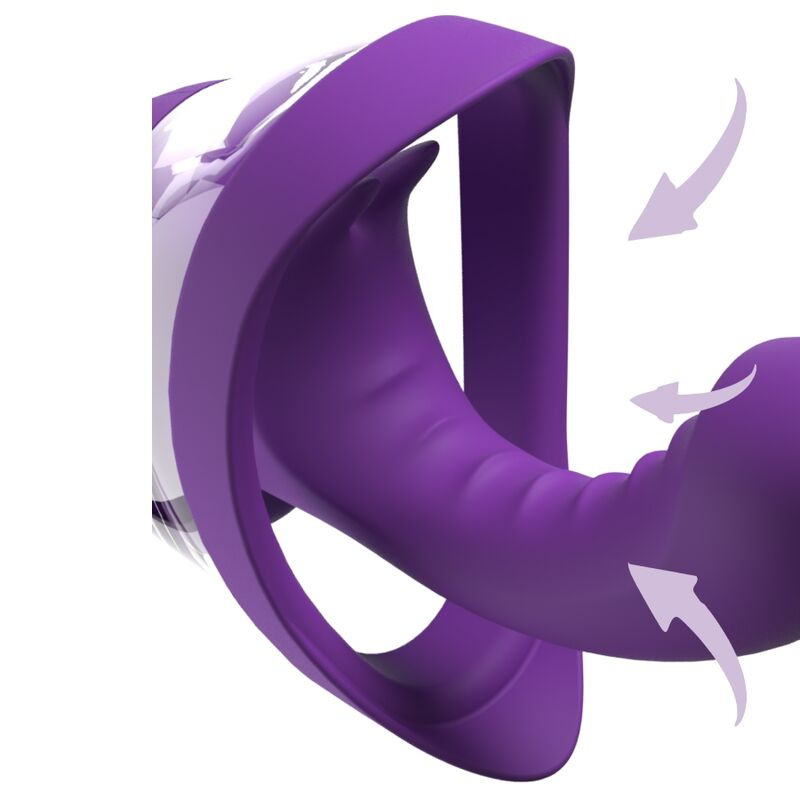 Fantasy for her - veloura touch g-spot pleasure pump purple g-spot intimate pump 3