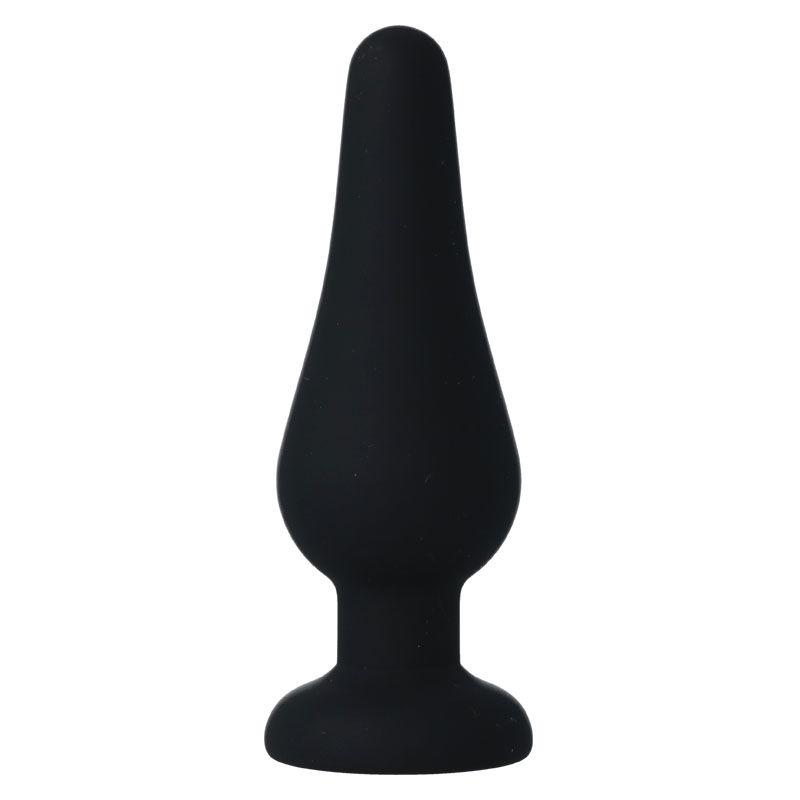 Intense Anal Plug Pipo M Silicone Black 11.5 Cm 1