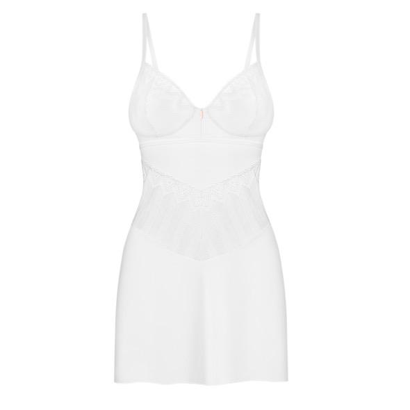 Obsessive - Alissium Chemise & Thong White M/L