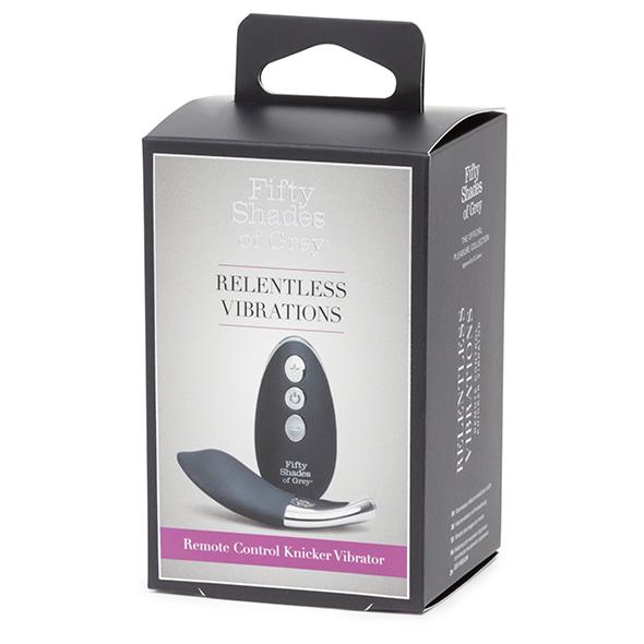 Fifty Shades Of Grey - Relentless Vibrations Remote Control Knicker Vibrator 9