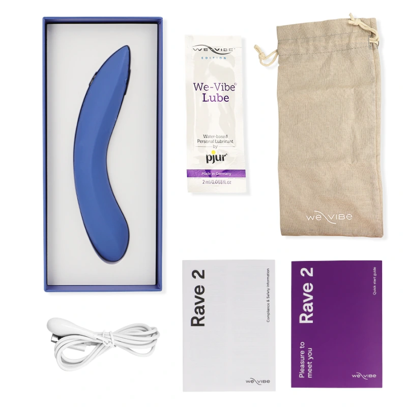 We-vibe - rave 2 g-spot vibrator blue 5