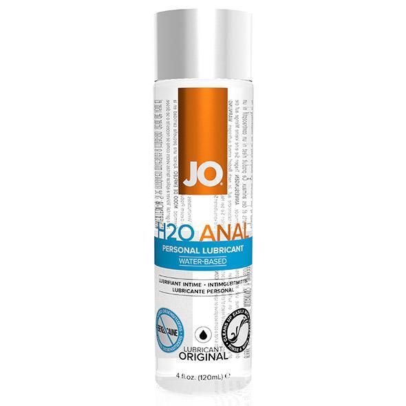 System Jo - Anal H2o Lubricant 120 ml - Análny Lubrikant (Pôvodná Cena €14,90)