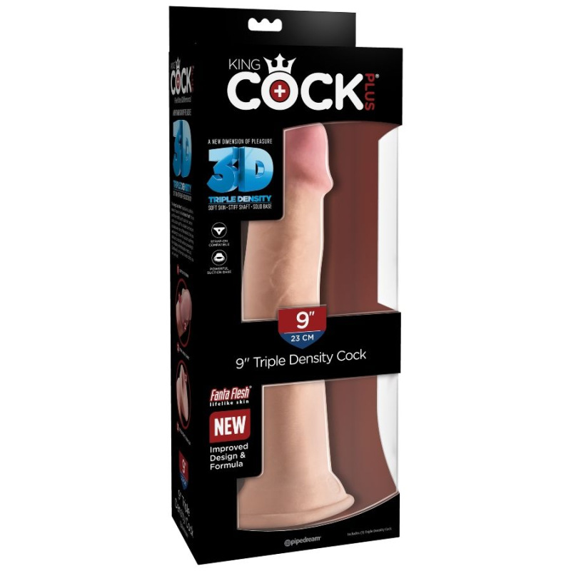 King cock - triple density dildo 23 cm 5