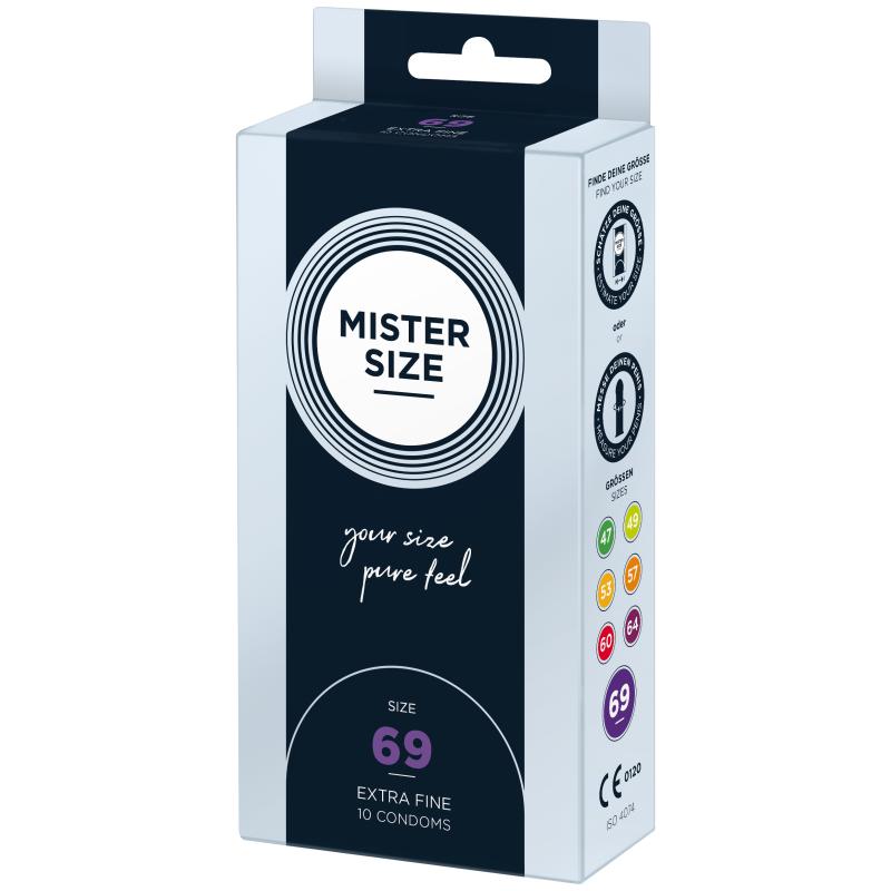 Mister.Size - 69 Mm Condoms 10 Pcs