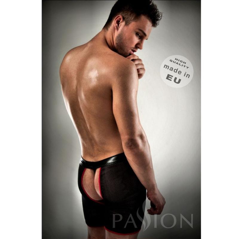 Boxer Red Black Passion With Thong Included S/M