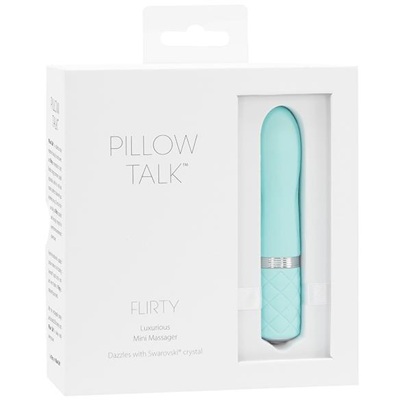 Pillow Talk - Flirty Bullet Modrozelený - Vibrátor 15