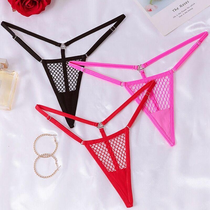 Chilirose - cr 4856 micro thong rejilla neon pink l/xl 3