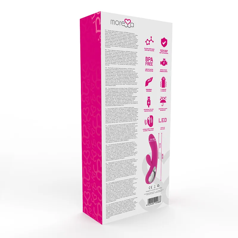 Amoressa Troy Premium Silicone Rechargeable 3