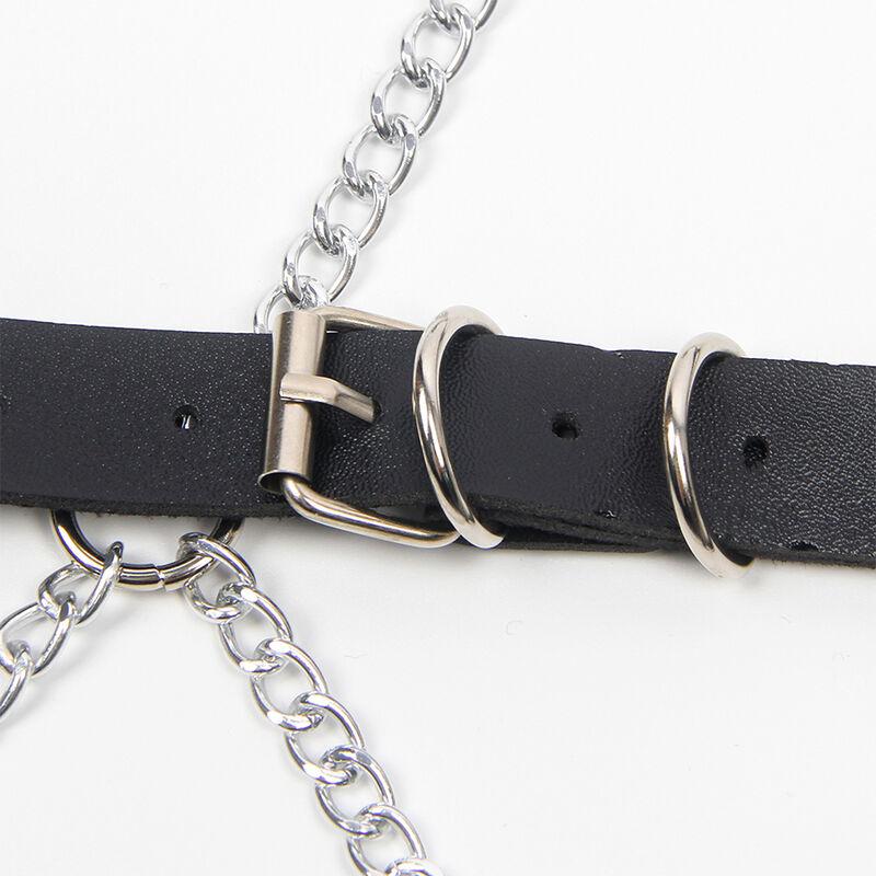 Subblime - Full Body Harness With Star Chaindetail One Size 7