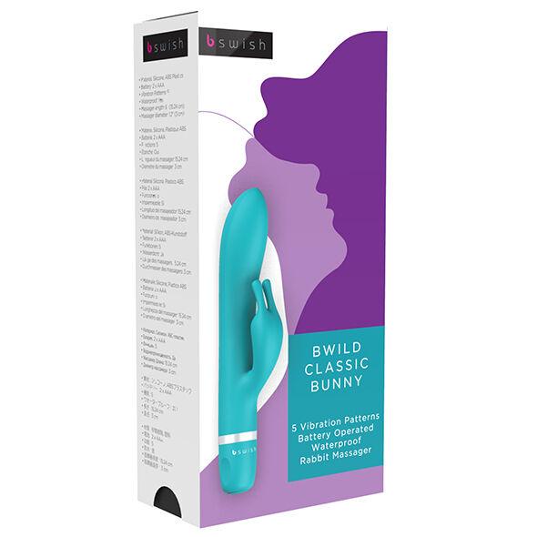B Swish - Bwild Classic Bunny Rabbit Vibrator Jade - Vibrátor 1