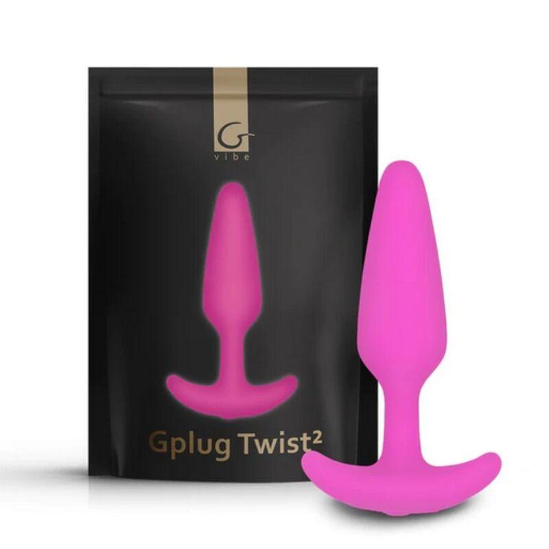 G-Vibe - Gplug Vibrator Plug Anal Xs Fuchsia 4