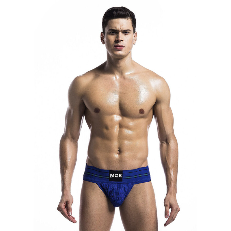Mob - classic blue thong size s