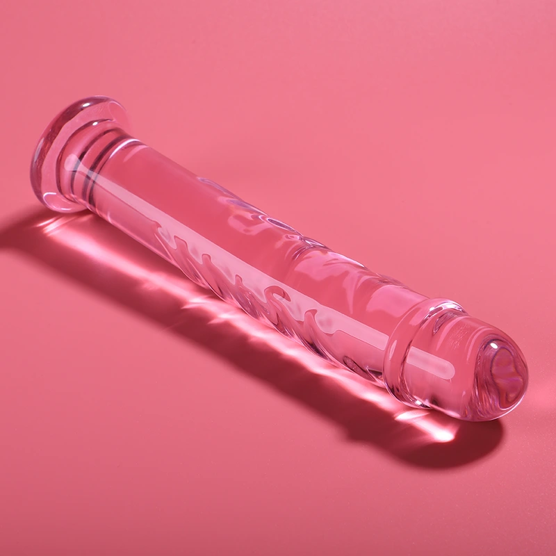 Nebula series by ibiza - model 16 dildo borosilicate glass pink 18.5 cm -o- 3 cm 1