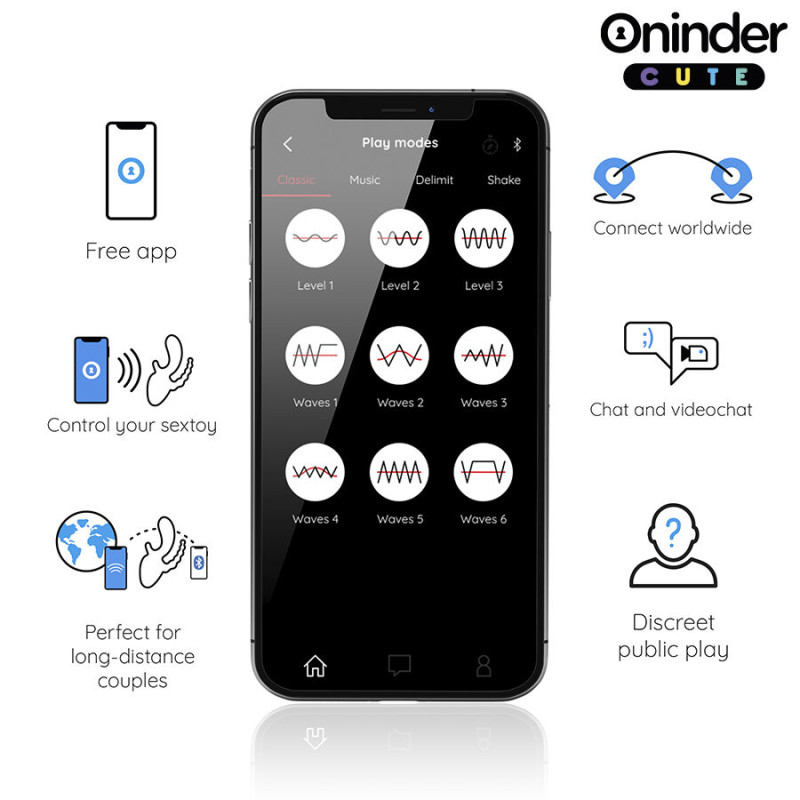 Oninder cute - love 3 some triple vibrator - free worldwide app 3