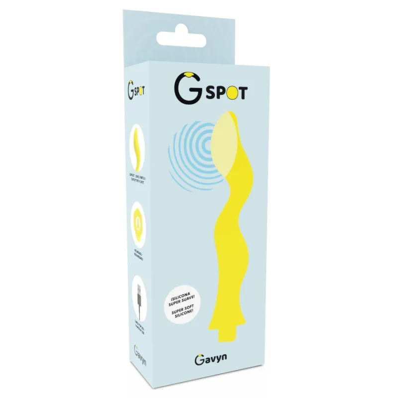 G-Spot Gavyn Yellow Vibrator