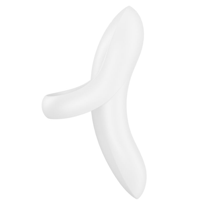 Satisfyer - bold lover finger vibrator white 1