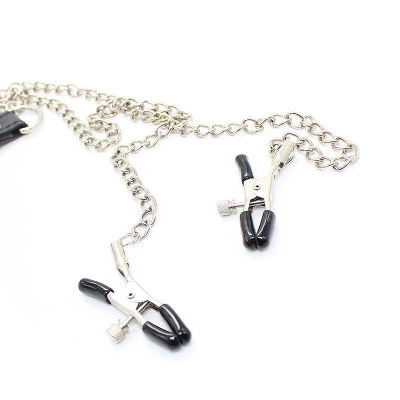 Ohmama Fetish Nipple Clamps Cock Ring Set 4