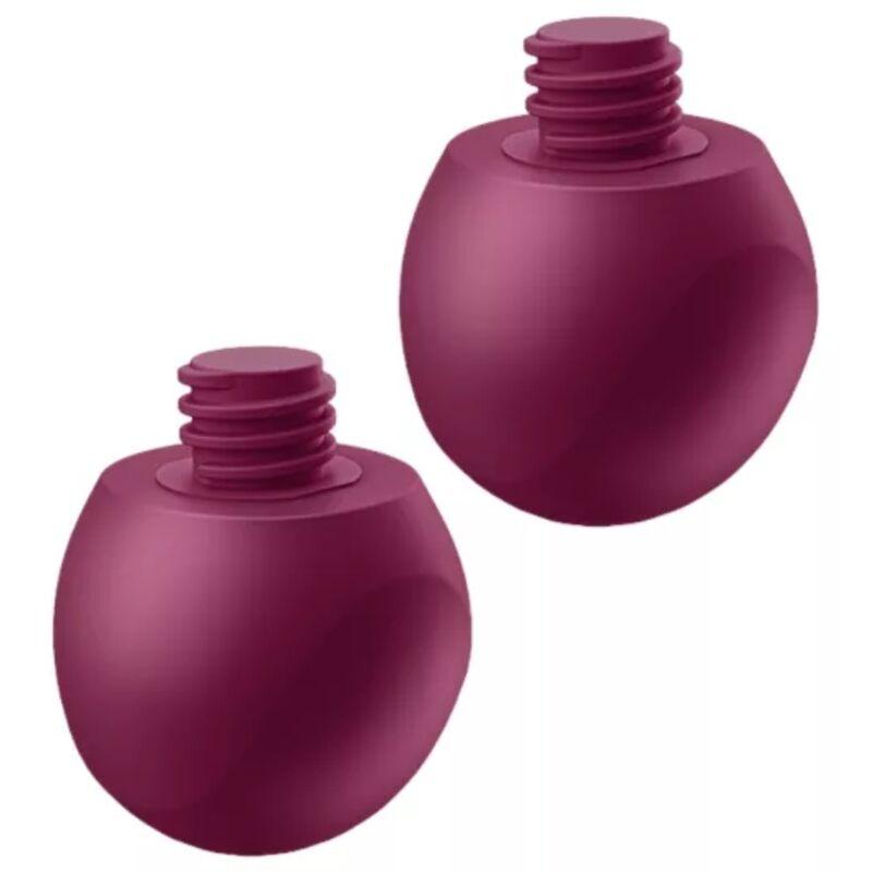 Satisfyer - love birds vary vibrating balls free app wine red 4