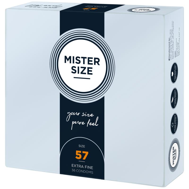 Mister.Size - 57 Mm Condoms 36 Pcs