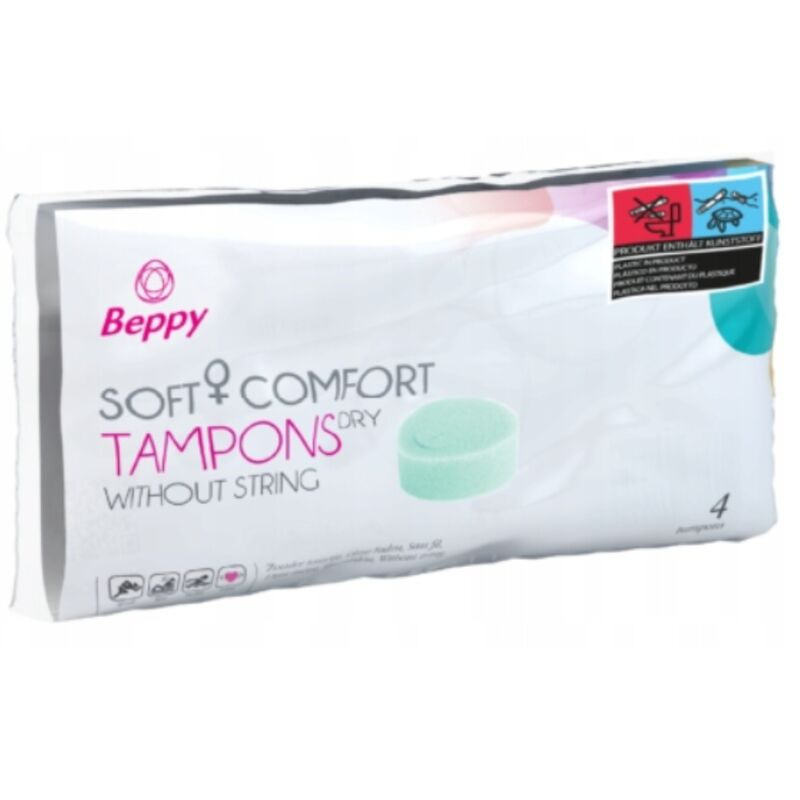 Beppy - tampóny soft-comfort suché 4 kusy