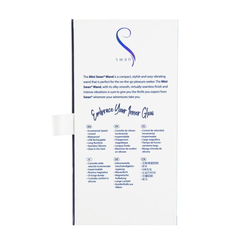 Swan - The Mini Swan Wand Glow In The Dark Blue 8