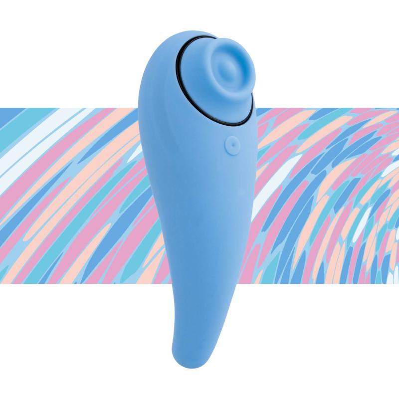 Feelztoys - Femmegasm Tapping & Tickling Vibrator Turqoise 1
