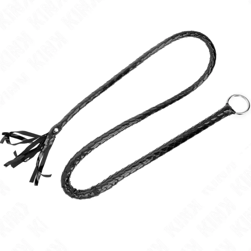 Kink - Long Shiny Pvc Whip 138 Cm