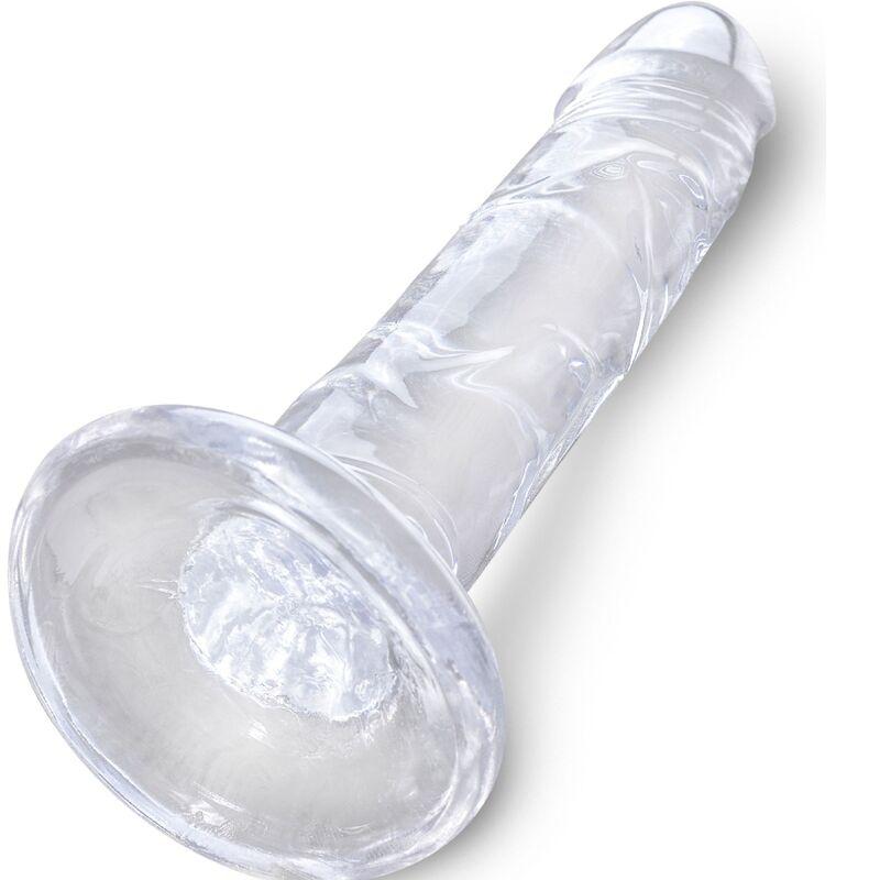 King Cock Clear - Realistic Penis 15.5 Cm Transparent 1