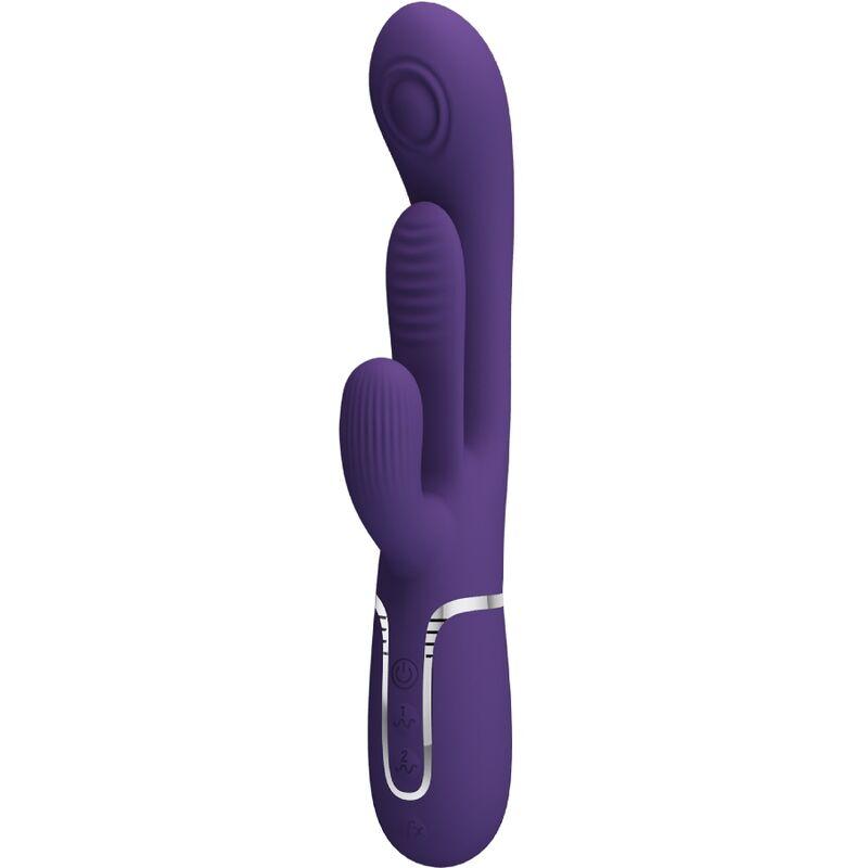 Pretty love - shania triple rabbit vibrator multifunction purple