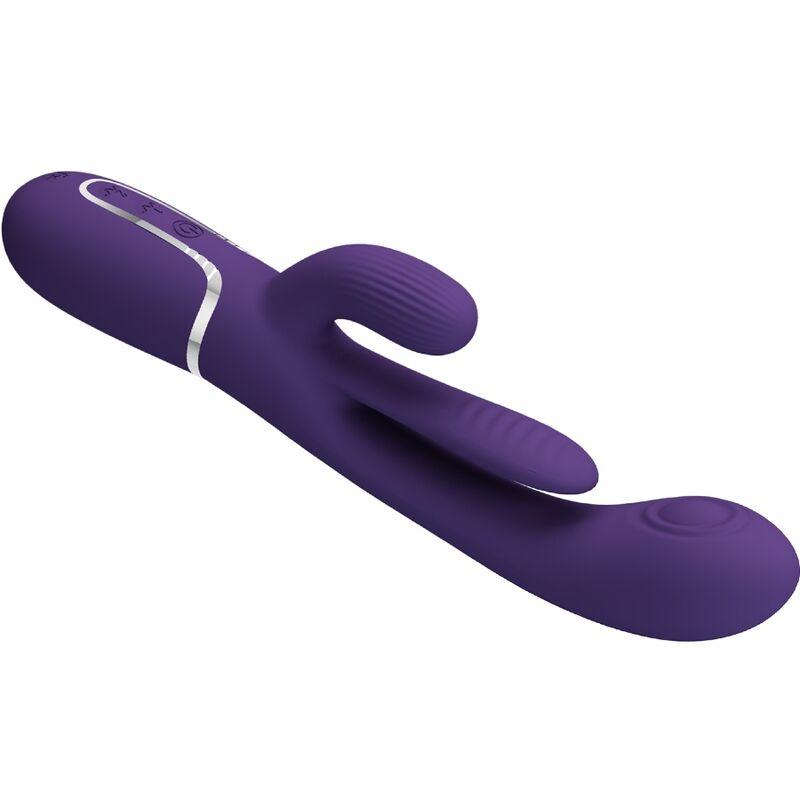 Pretty love - shania triple rabbit vibrator multifunction purple 6