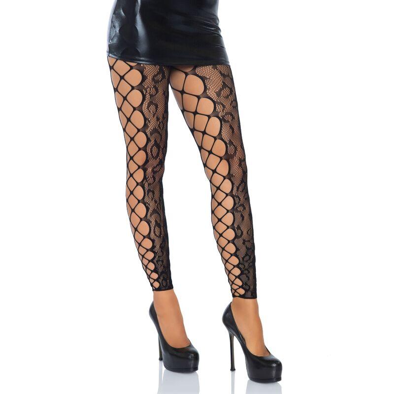 Leg Avenue Footless Crothless Tights One Size 3