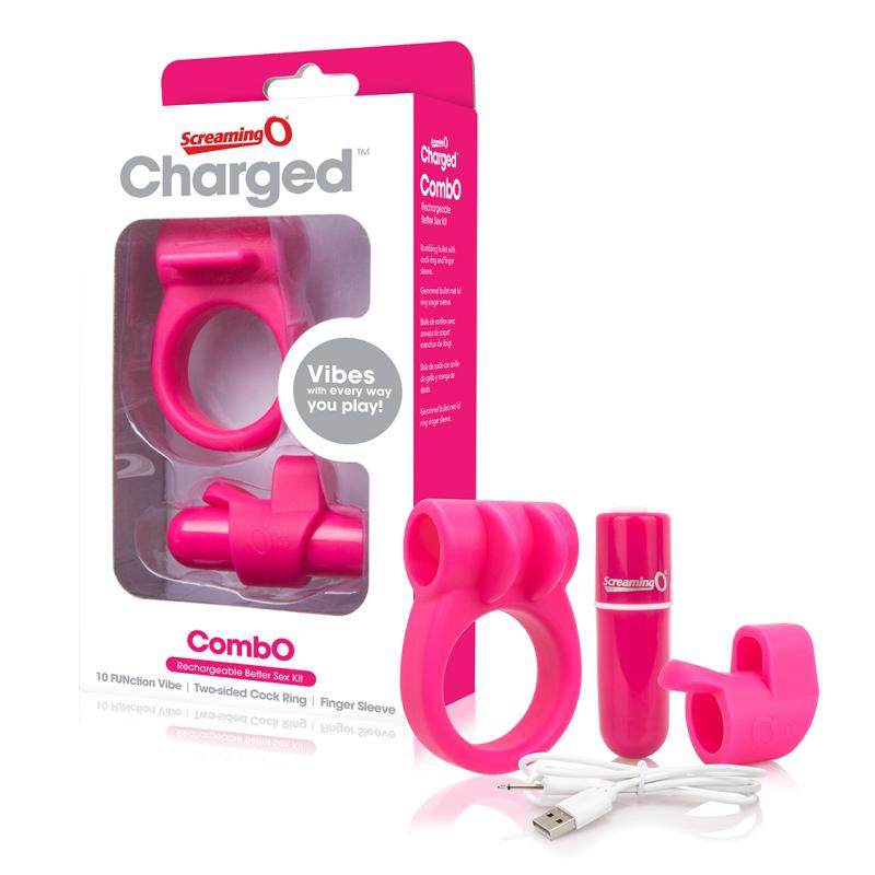 The Screaming O - Charged Combo Kit #1 Pink 3