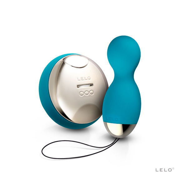 Lelo - badge blue hula balls