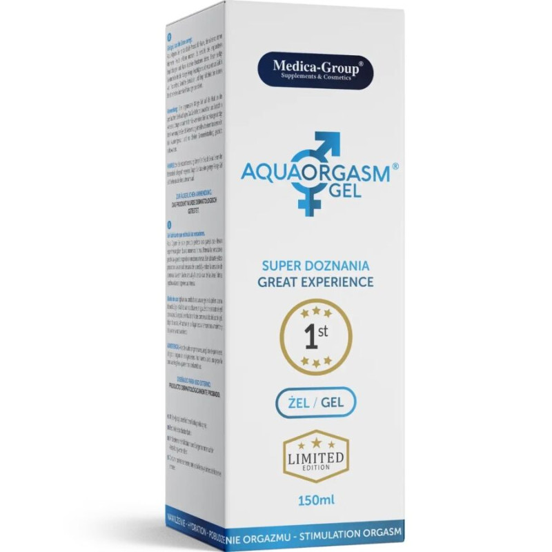 Medica group - aqua orgasm intimate gel 150 ml 1