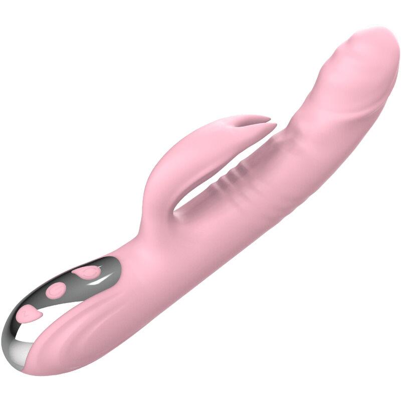 Armony - Fully Finger Rabbit Vibrator Pink Heat Effect