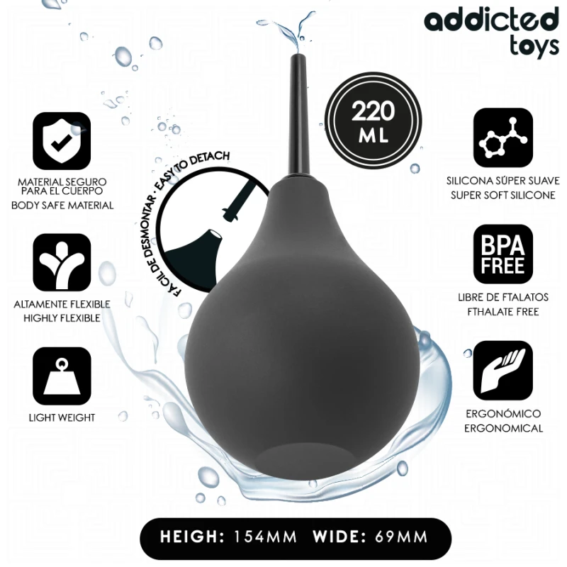 Addicted toys - travel anal cleaner size l 220 ml 1