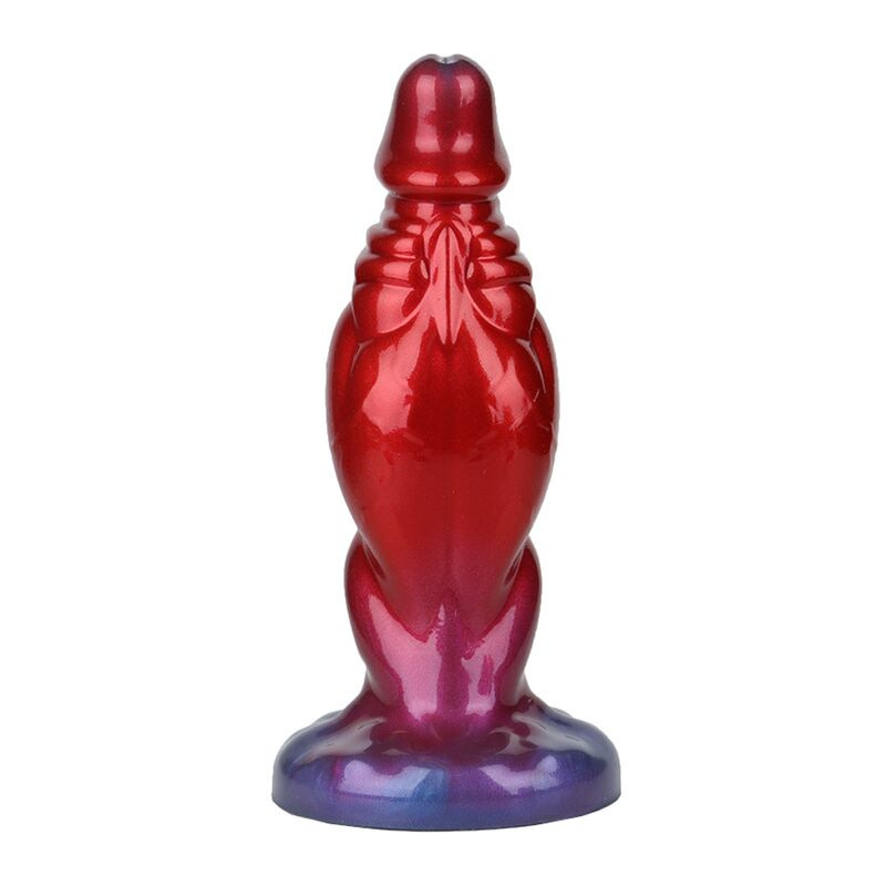 Power monsters - shadow behemoth bicolor inflatable fantasy silicone dildo 22 cm Ø 5 cm 5