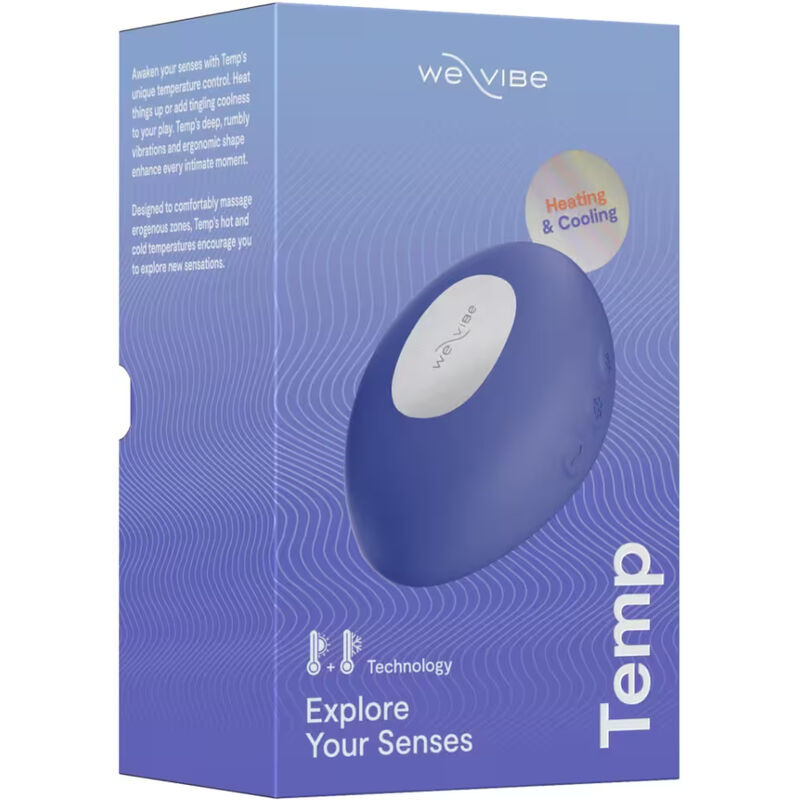 We-vibe - temp heating and cooling vibrator lavender blue 15