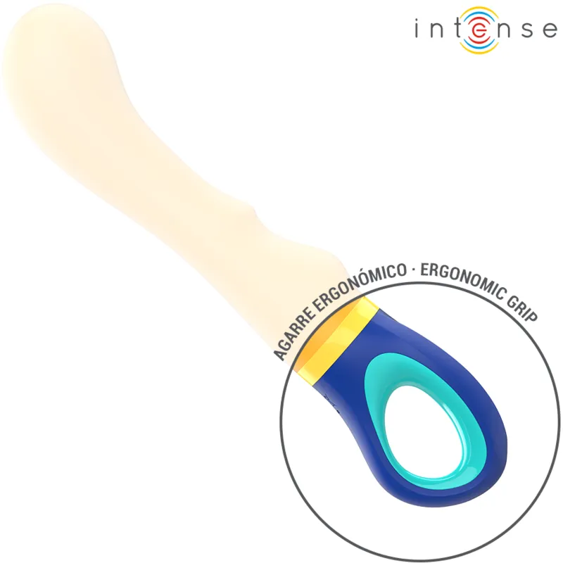 Intense - shaggy g-spot vibrator yellow 4