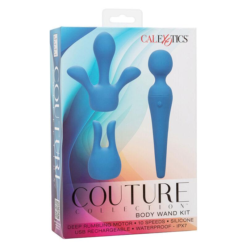 Calexotics - Couture Kit Vibrator Wand 10 Vibrations Blue 10