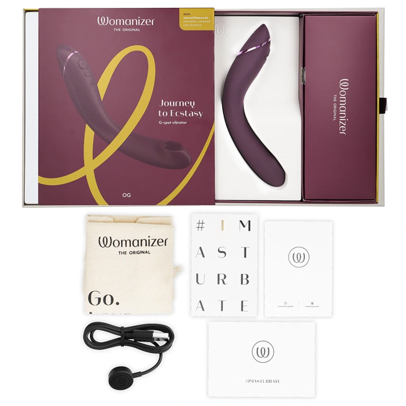 Womanizer - og g-spot aubergine 5