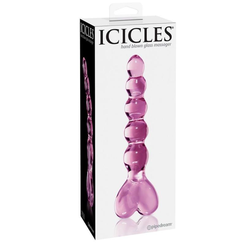 Icicles Number 43 Hand Blown Glass Massager 1