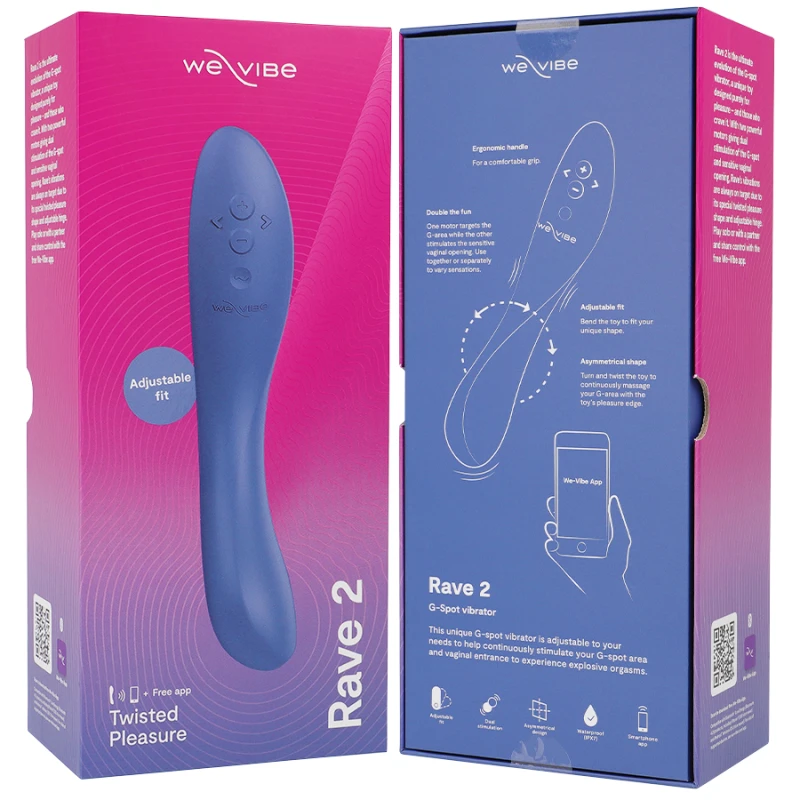 We-vibe - rave 2 g-spot vibrator blue 6