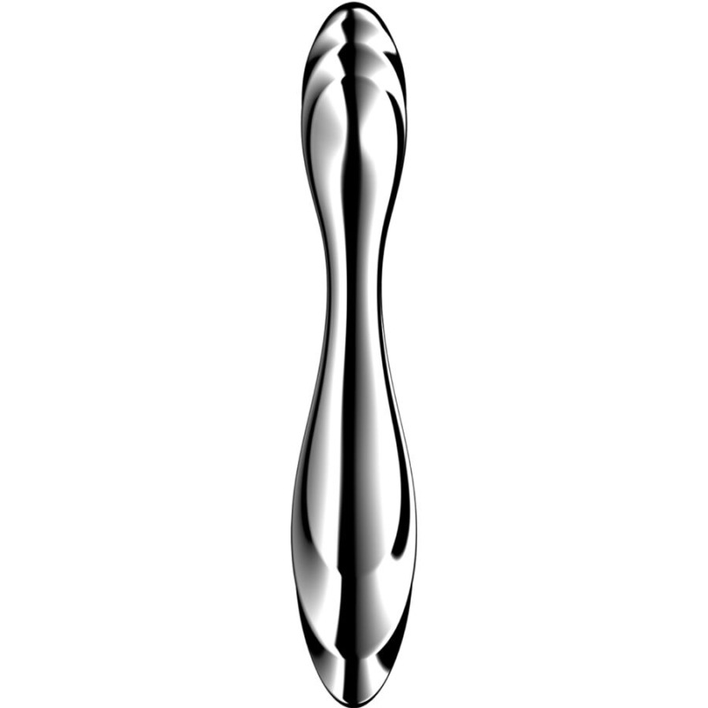 Satisfyer - pure gravity 2 stainless steel double-ended dildo 1